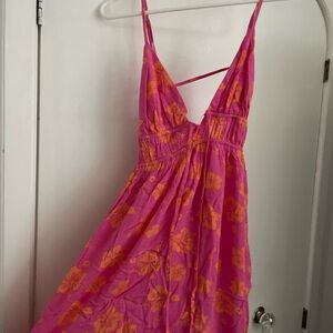 garage floral summer dress